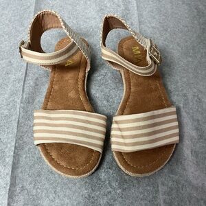 Striped Tan Kids Sandals by MIA